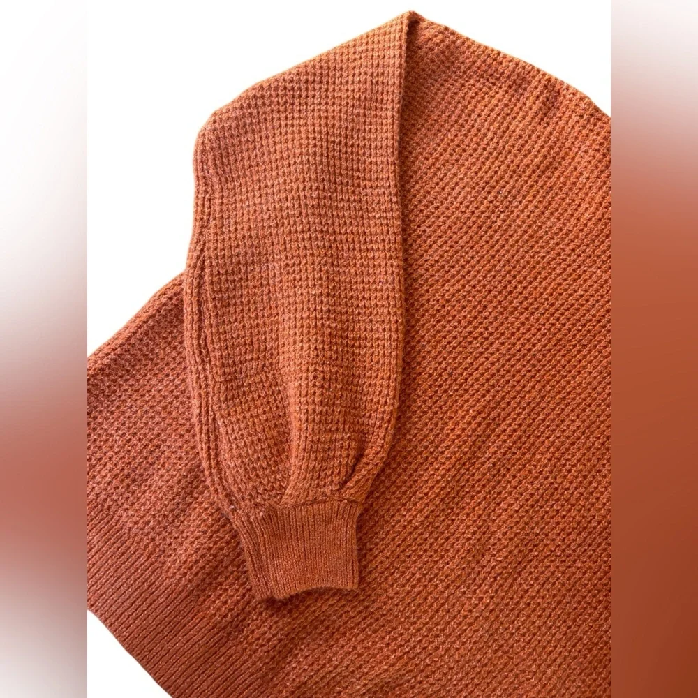 NWT Pink Rose Mock Neck Sweater - Picture 2 of 5